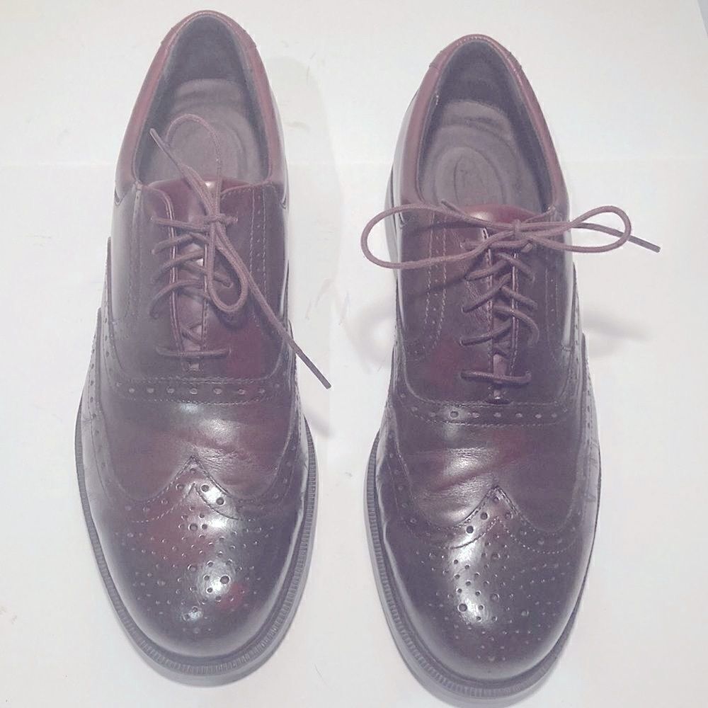 Unisex Rockport leather two toned Oxfords